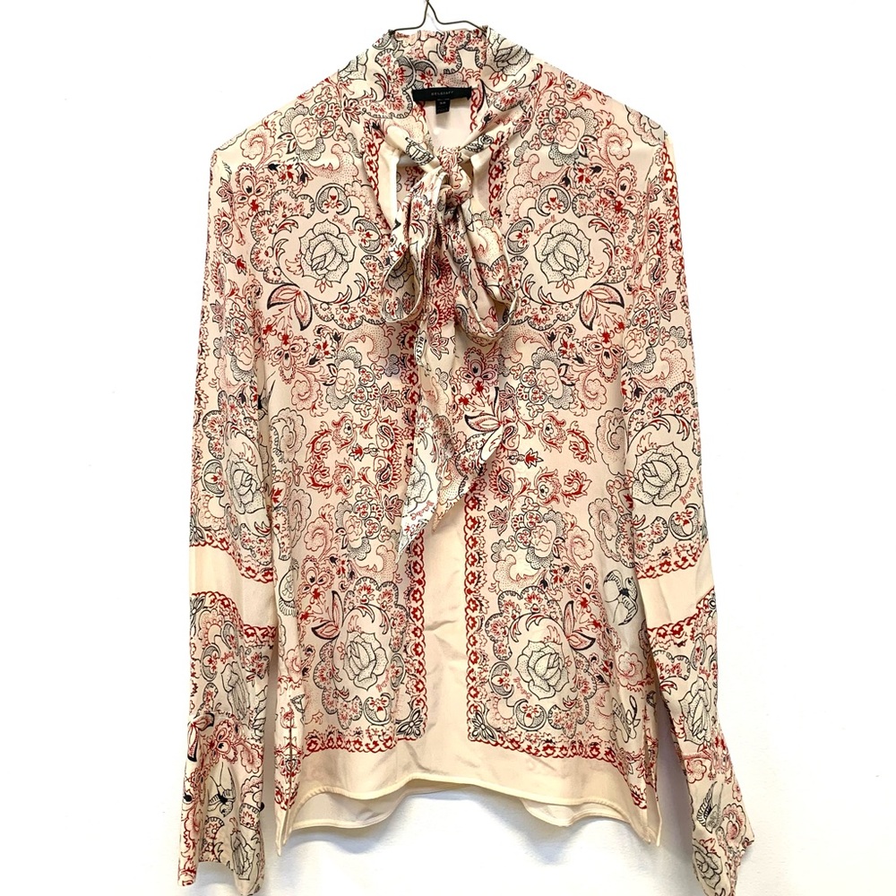 Belstaff Silk P.bow Paisley Blouse